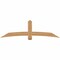 Ekena Millwork Bellingham Timber Gable Bracket, Western Red Cedar, 84"W x 24"H x 3 1/2"D x 5 1/2"F, 7/12 Pitch GBW084X24X0406BEL00SWR - alternate 1